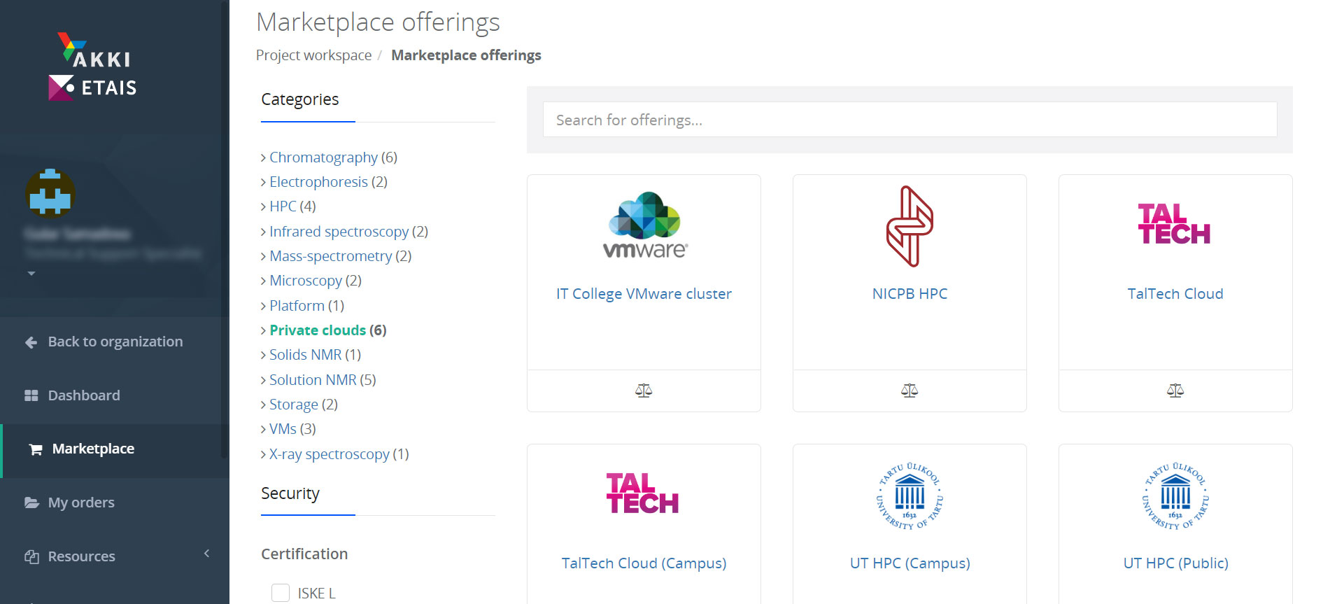 Selecting VPC provider
